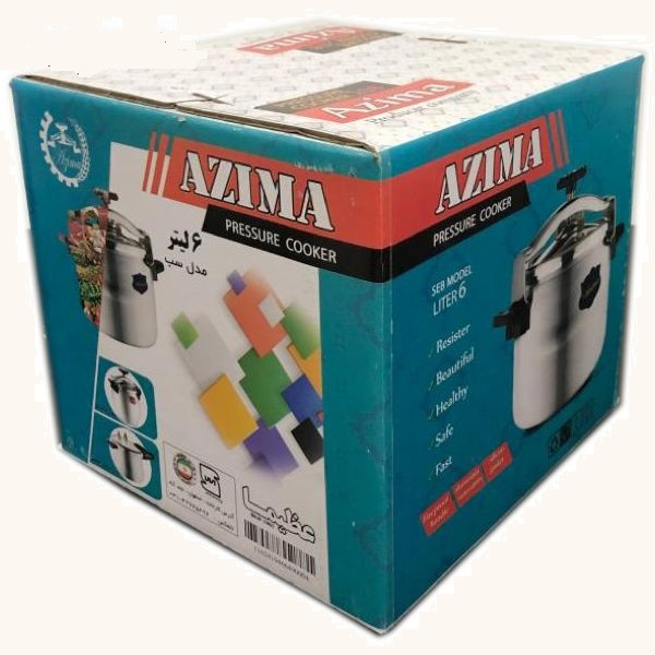 زودپز عظیما مدل دو دسته گنجایش 6 لیتر