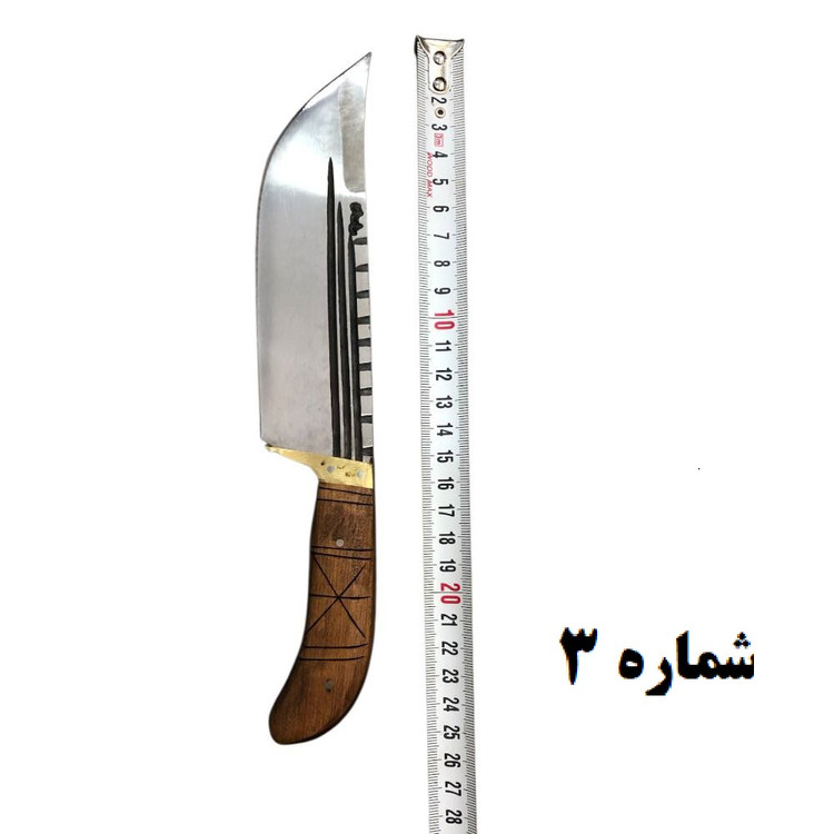 چاقو مسافرتی شکاری ساسان سایز 3